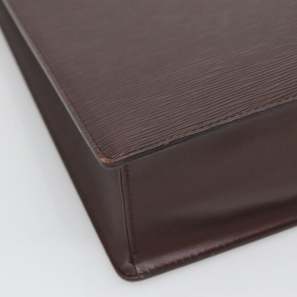 LOUIS VUITTON Epi Sac Plat Hand Bag Mocha Brown M5908d M5908d - Picture 14 of 16